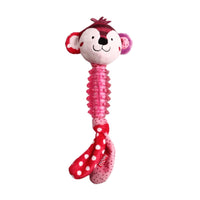 Thumbnail for GiGwi Suppa Puppa Monkey with Squeaker inside – Plush/TPR (Small)