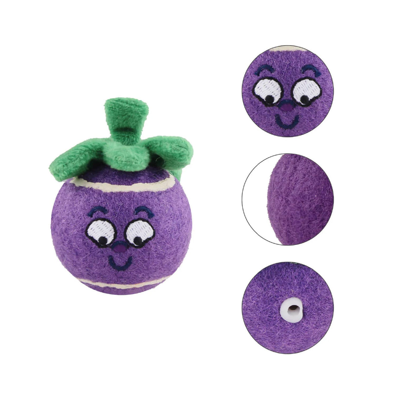 GiGwi Tennis Ball Originals Dog Toy (Mangosteen)