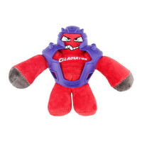 Thumbnail for GIGWI Red Gladiator Plush TPR with Squeaker (Medium)