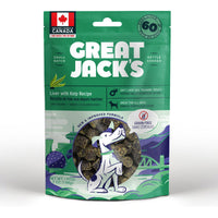 Thumbnail for Great Jack’s Liver with Kelp Recipe Grain-Free Dog Treats 7oz / 198gm