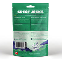 Thumbnail for Great Jack’s Liver with Kelp Recipe Grain-Free Dog Treats 7oz / 198gm