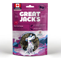 Thumbnail for Great Jack’s Real Liver Recipe Grain-Free Dog Treats 7oz / 198gm