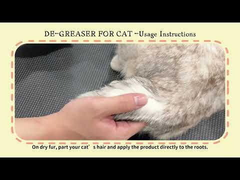 Groomers Choice De-Greaser For Cats - 120ml
