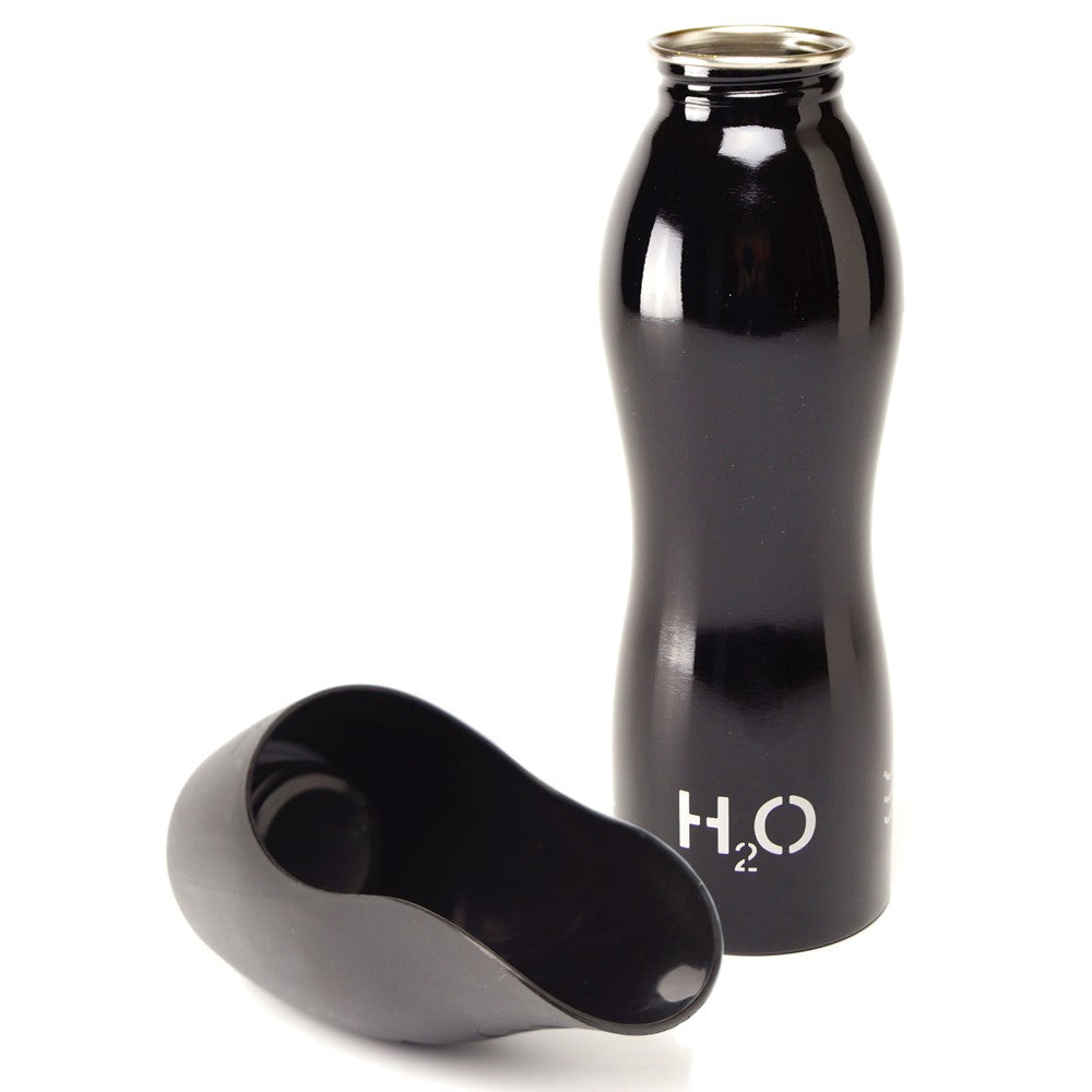 H2O4K9 Dog Water Bottle 0.7L (Black)