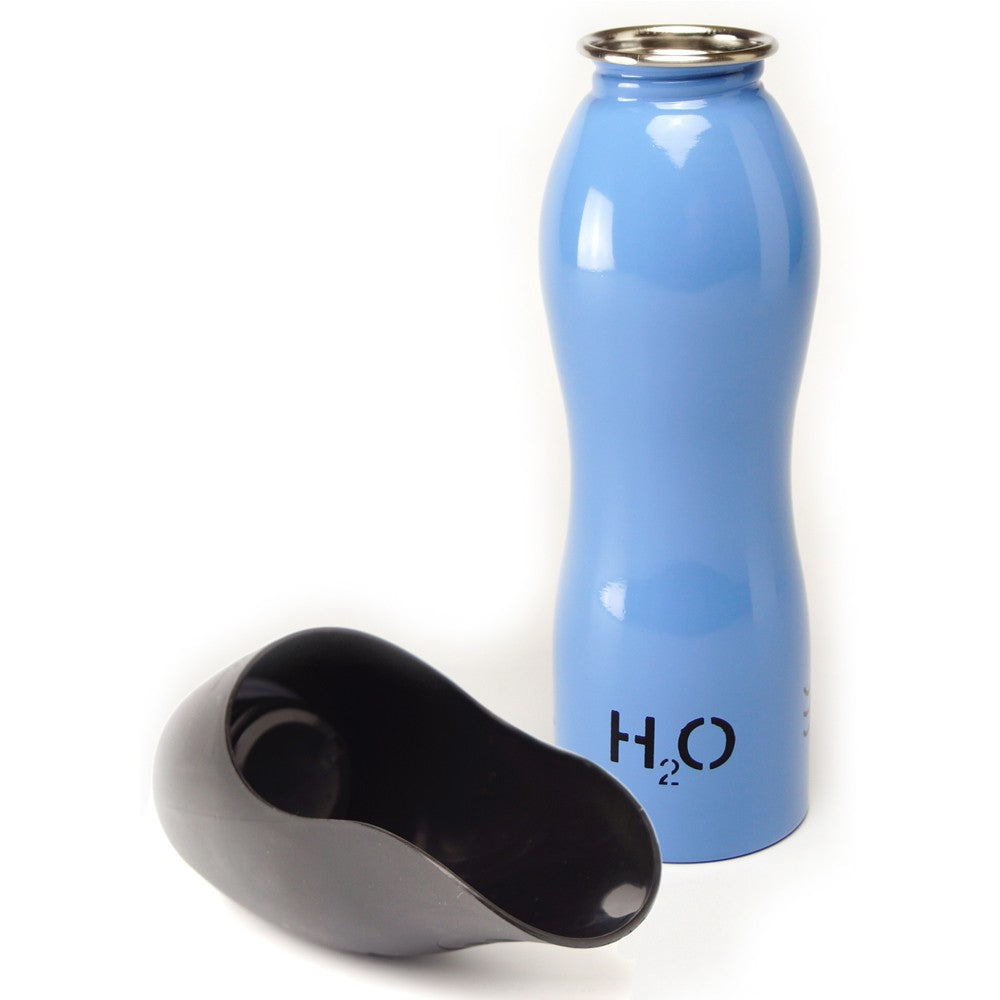 H2O4K9 Dog Water Bottle 0.7L (Blue)