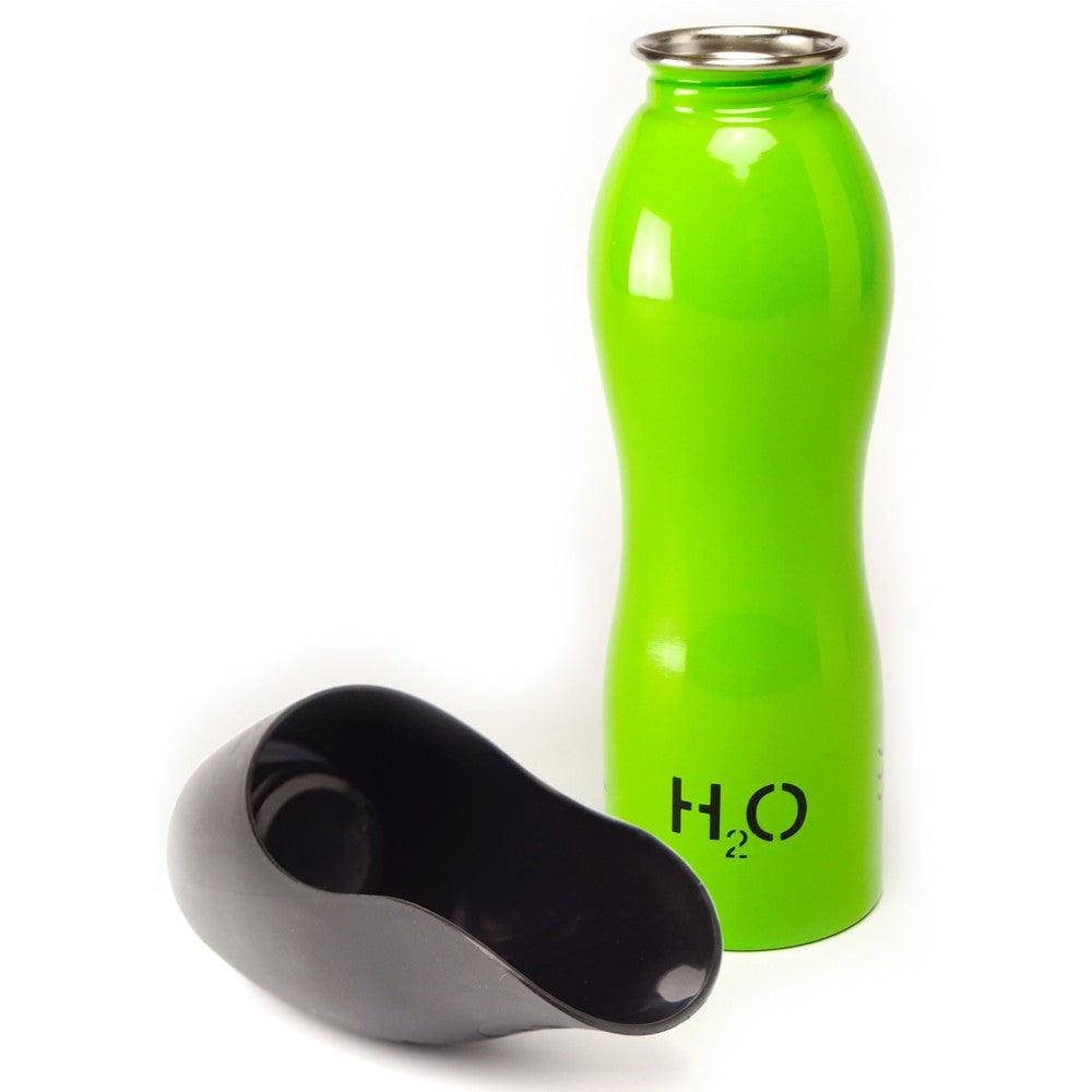 H2O4K9 Dog Water Bottle 0.7L (Green)