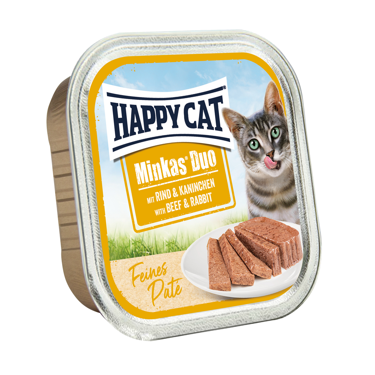 Happy Cat Minkas Duo Beef & Rabbit 0.1kg (Min 16pcs - 100g)