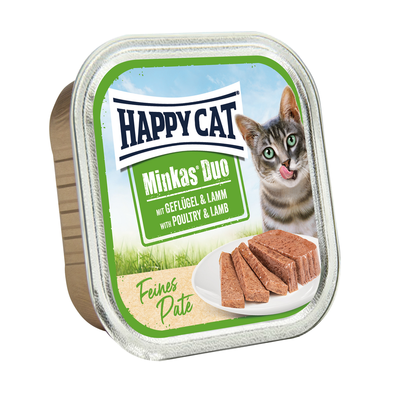 Happy Cat Minkas Duo Poultry & Lamb 0.1kg (Min 16pcs - 100g)