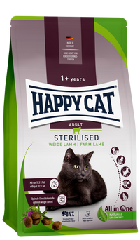 Thumbnail for Happy Cat Adult Sterilised Weide Lamm