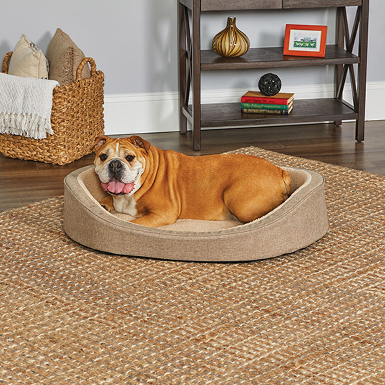 QuietTime Deluxe Hudson Bed - tan - small