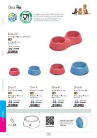 Imac Dea 6 Plastic Bowl 2nd life- 2Ltr-Assorted Colors