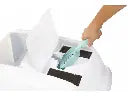 Imac Maddy Hooded Cat Toilet- Blue-White 62x49.5x47.5cm
