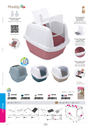 Imac Maddy Hooded Cat Toilet- Pink-White 62x49.5x47.5cm