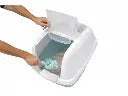Imac Maddy Hooded Cat Toilet- Pink-White 62x49.5x47.5cm