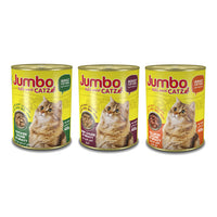 JUMBO Catz Canned Chunk in Gravy 400g - Salmon Chunk in Gravy