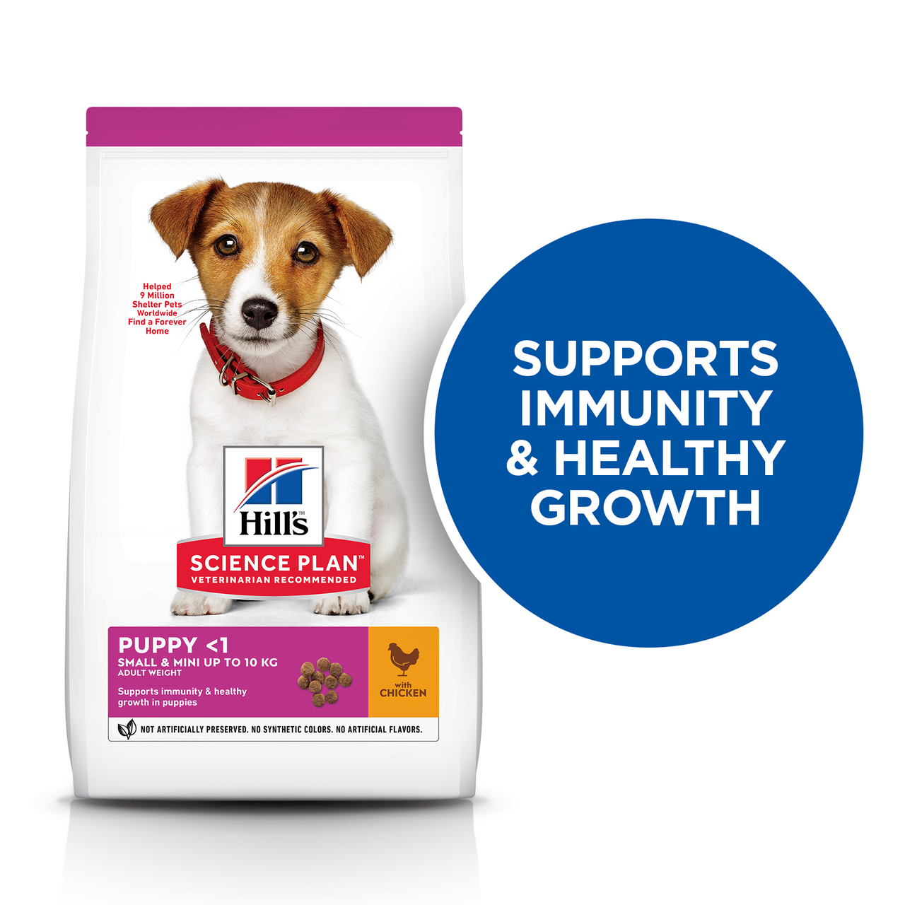 Hill’s Science Plan Small & Mini Puppy Food With Chicken (1.5kg)