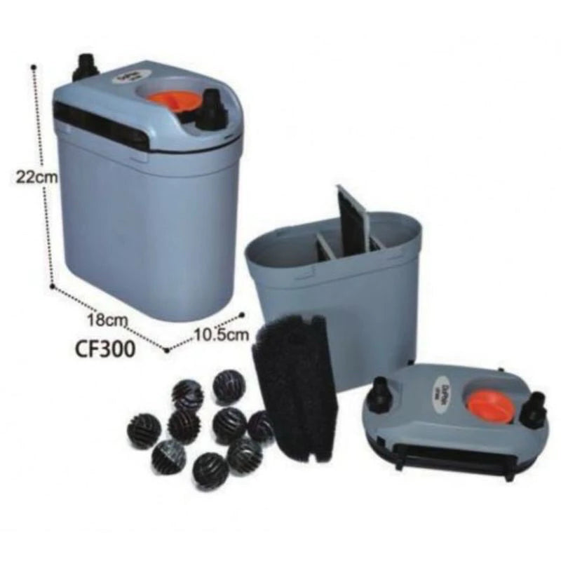 KW Zone Dophin Mini Canister Filter CF300 [Output:410L/H]