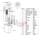 KW Zone Dophin Protein Skimmer PS2012