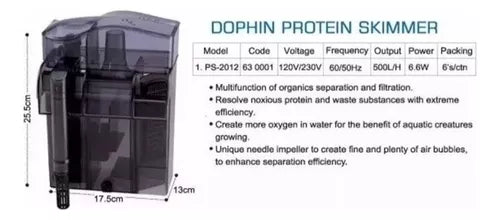 KW Zone Dophin Protein Skimmer PS2012