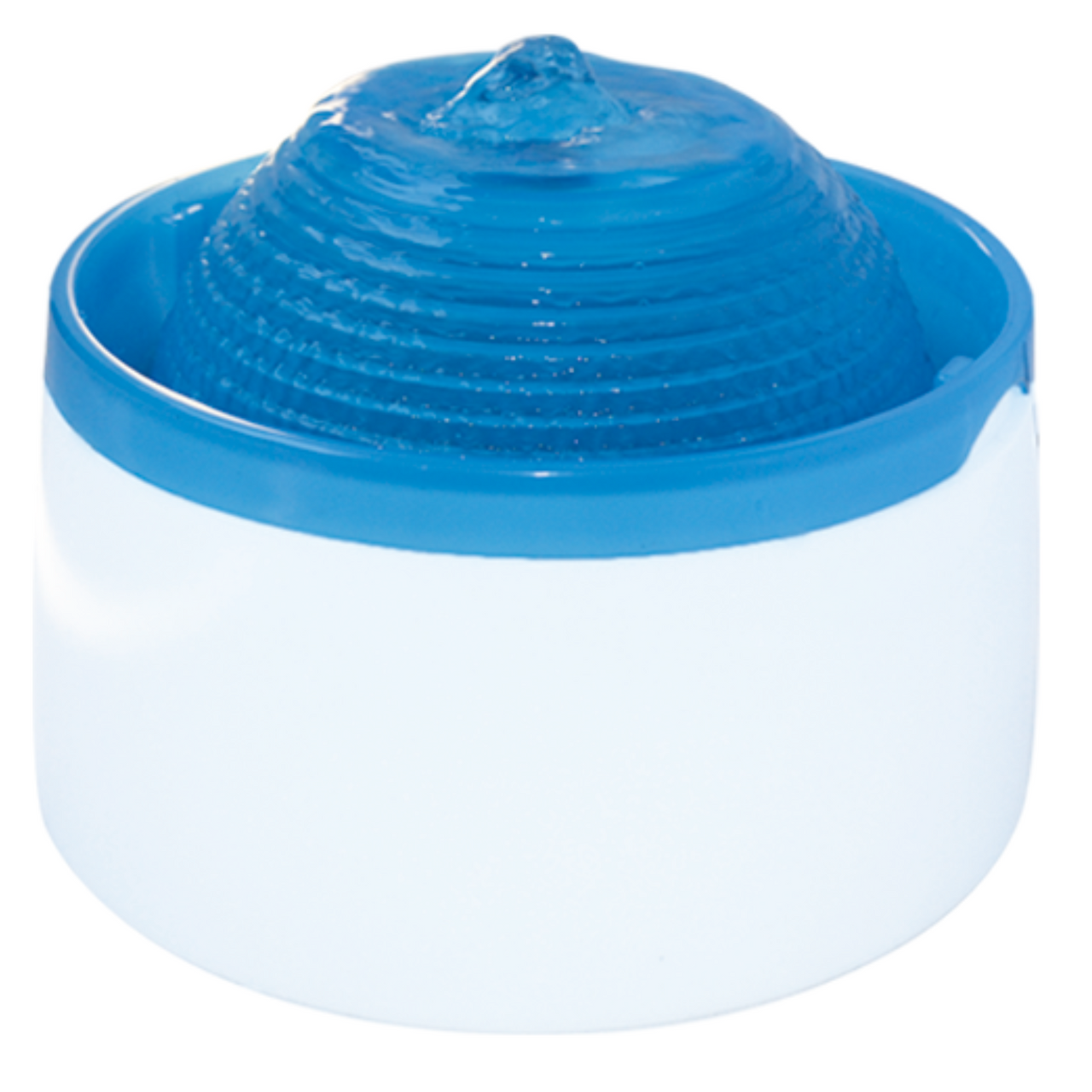 KW Zone Mango Pet Water Feeder Fountain With Light And Transformer (MF888)-Blue