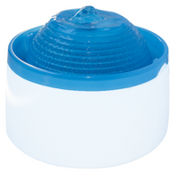 KW Zone Mango Pet Water Feeder Fountain With Light And Transformer (MF888)-Blue