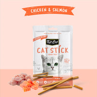 Thumbnail for Kit Cat Grain Free Cat Stick Chicken & Salmon 15g