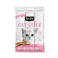 Thumbnail for Kit Cat Grain Free Cat Stick Salmon & Seafood 15g