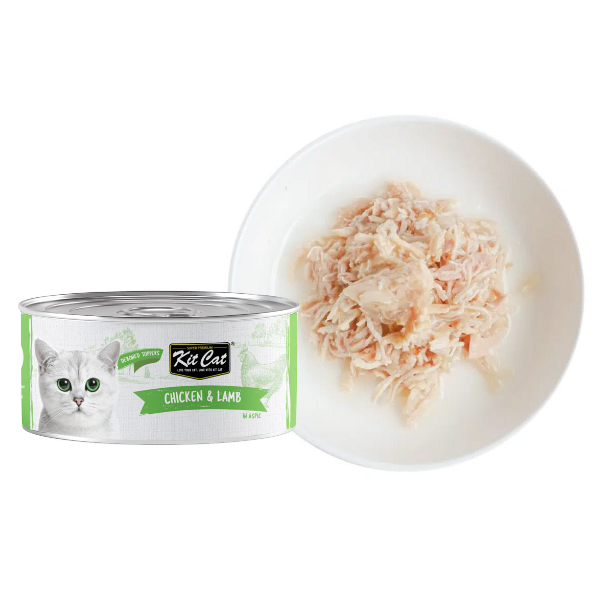 Kit Cat Chicken & Lamb 80g (1 Box -24pcs)