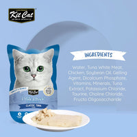 Thumbnail for Kit Cat Petite Pouch 70g – Classic Tuna (1 Box -24pcs)