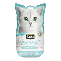 Thumbnail for Kit Cat Purr Puree Tuna & Fiber (Hairball)