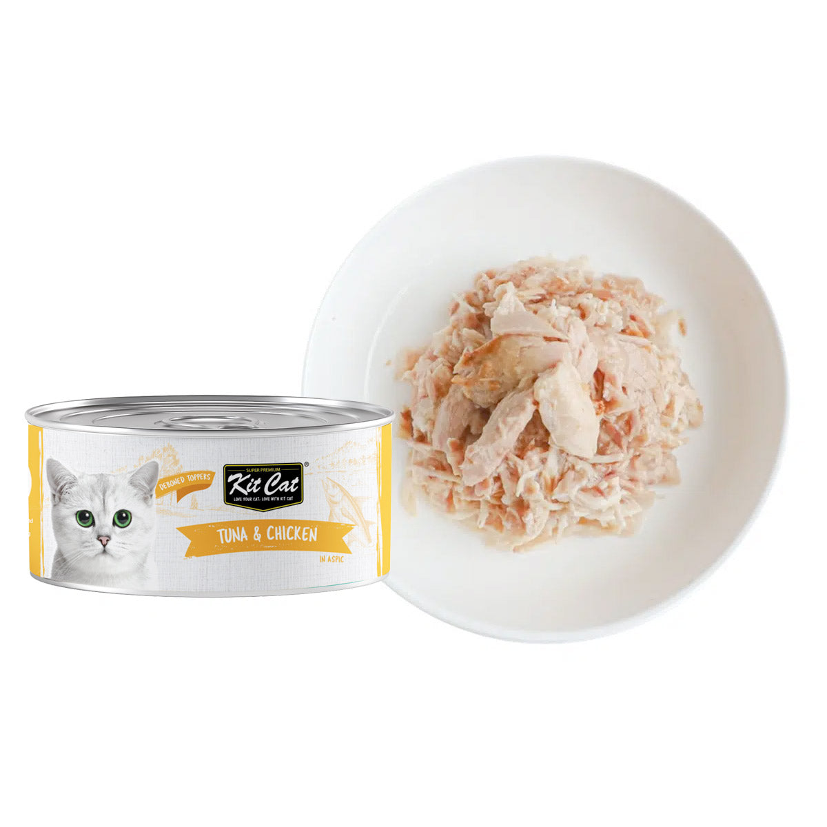 Kit Cat Tuna & Chicken  80g (1 Box -24pcs)