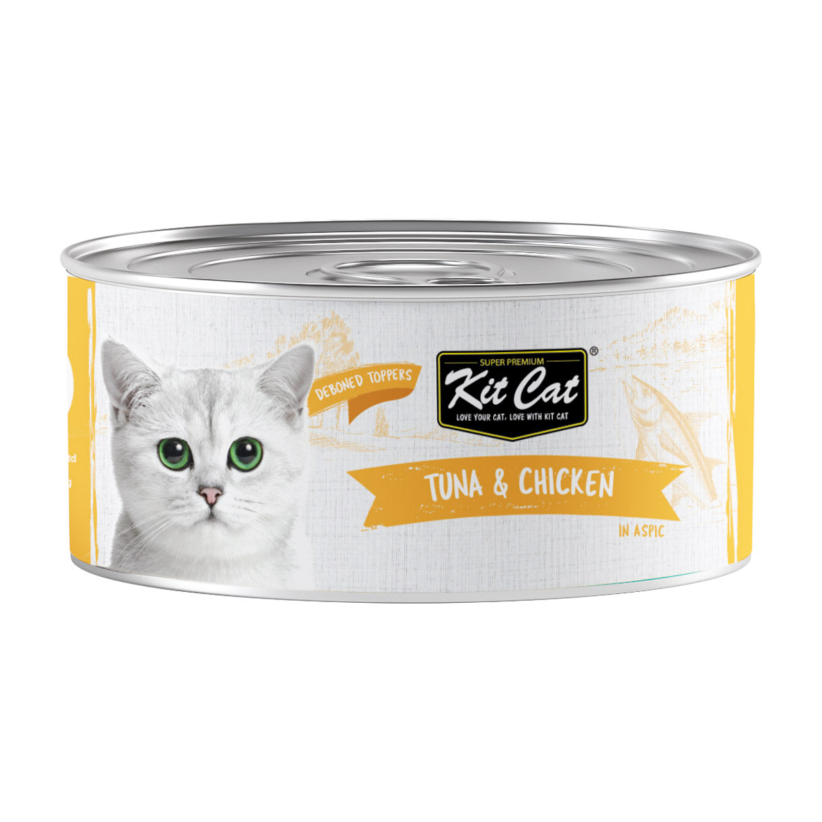 Kit Cat Tuna & Chicken  80g (1 Box -24pcs)