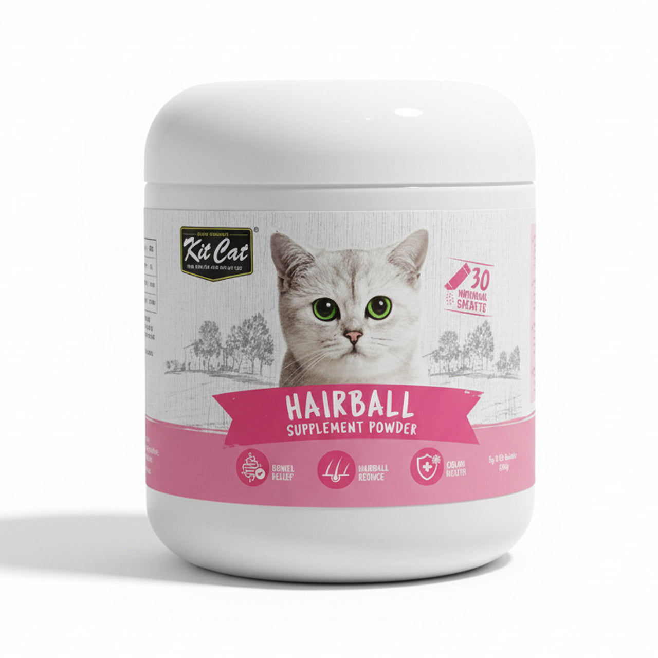 Kit Cat Hairtball Supplement Powder 150g
