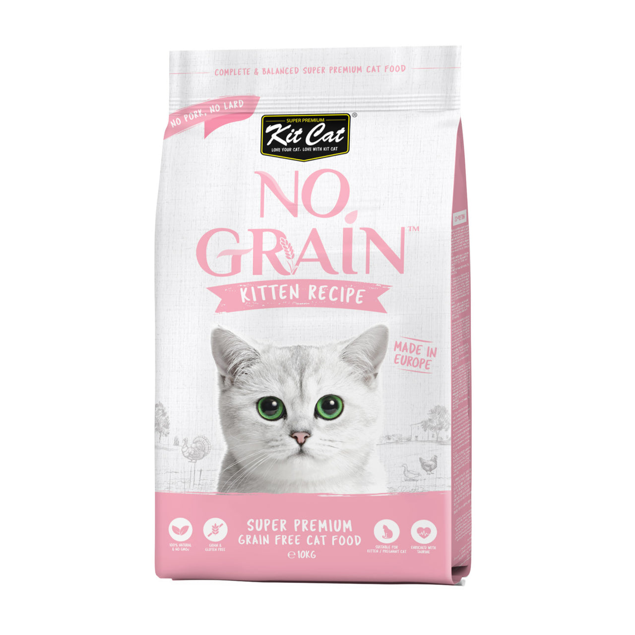 Kit Cat No Grain Kitten Recipe - 10Kg