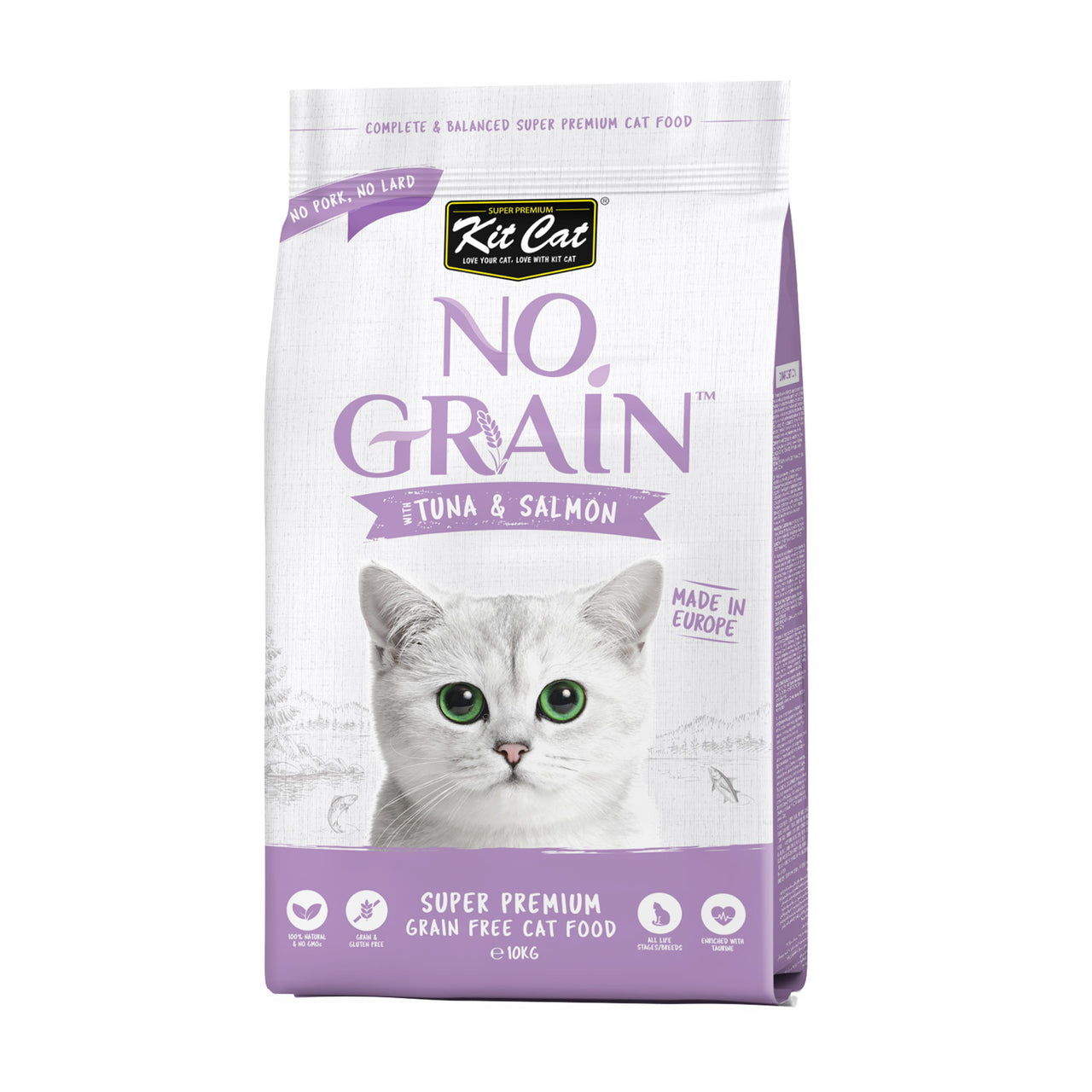 Kit Cat No Grain With Tuna And Salmon - 1Kg