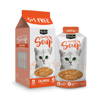 Thumbnail for Kit Cat Savoury Soup Salmon 300g ( 6 X 50g )