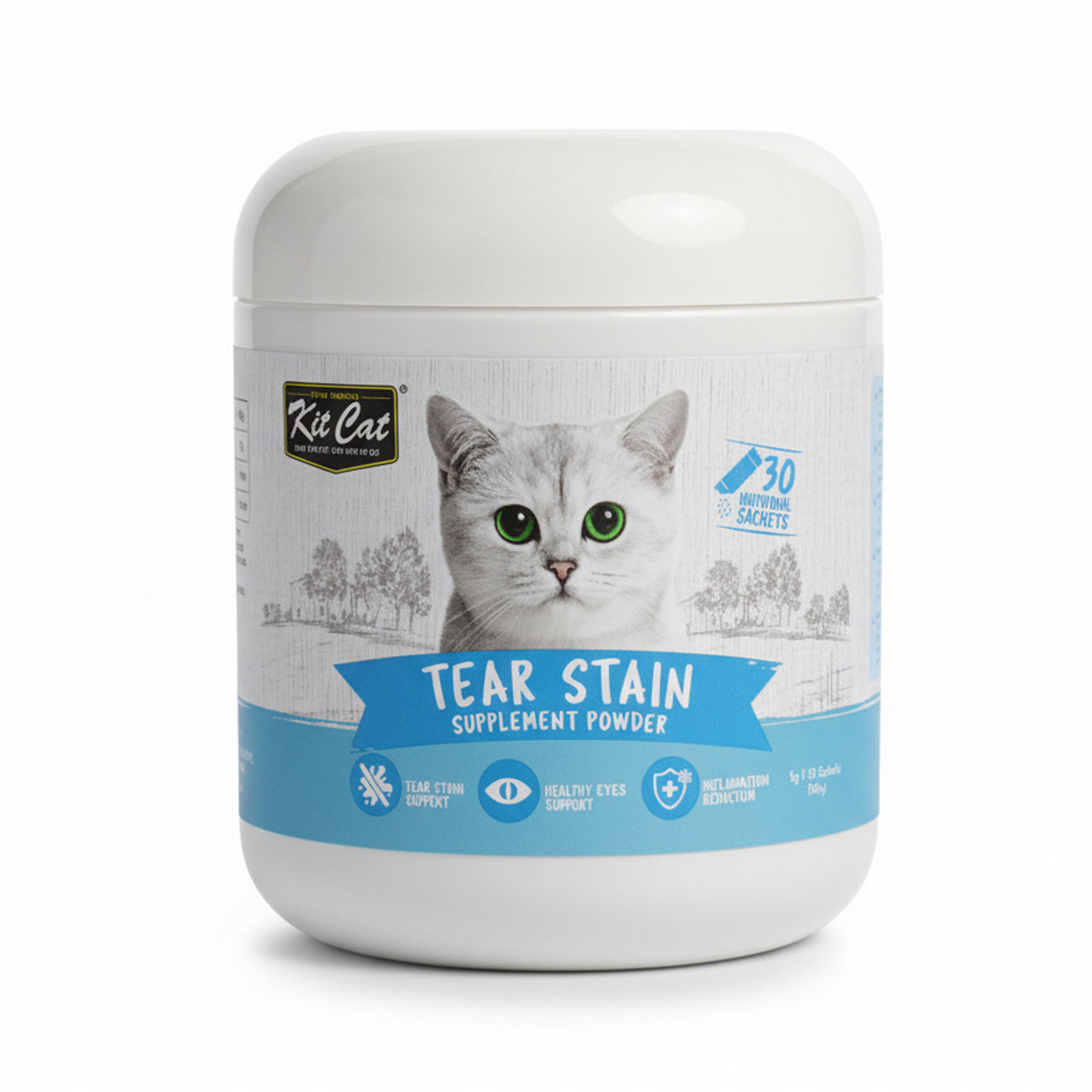 Kit Cat Tear Stain Supplement Powder 150g