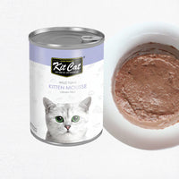 Thumbnail for Kit Cat Wild Tuna Kitten Mousse Canned Cat Food 400g