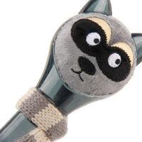 Thumbnail for Plush Friendz Grey TPR + Knitting Scarf Coon