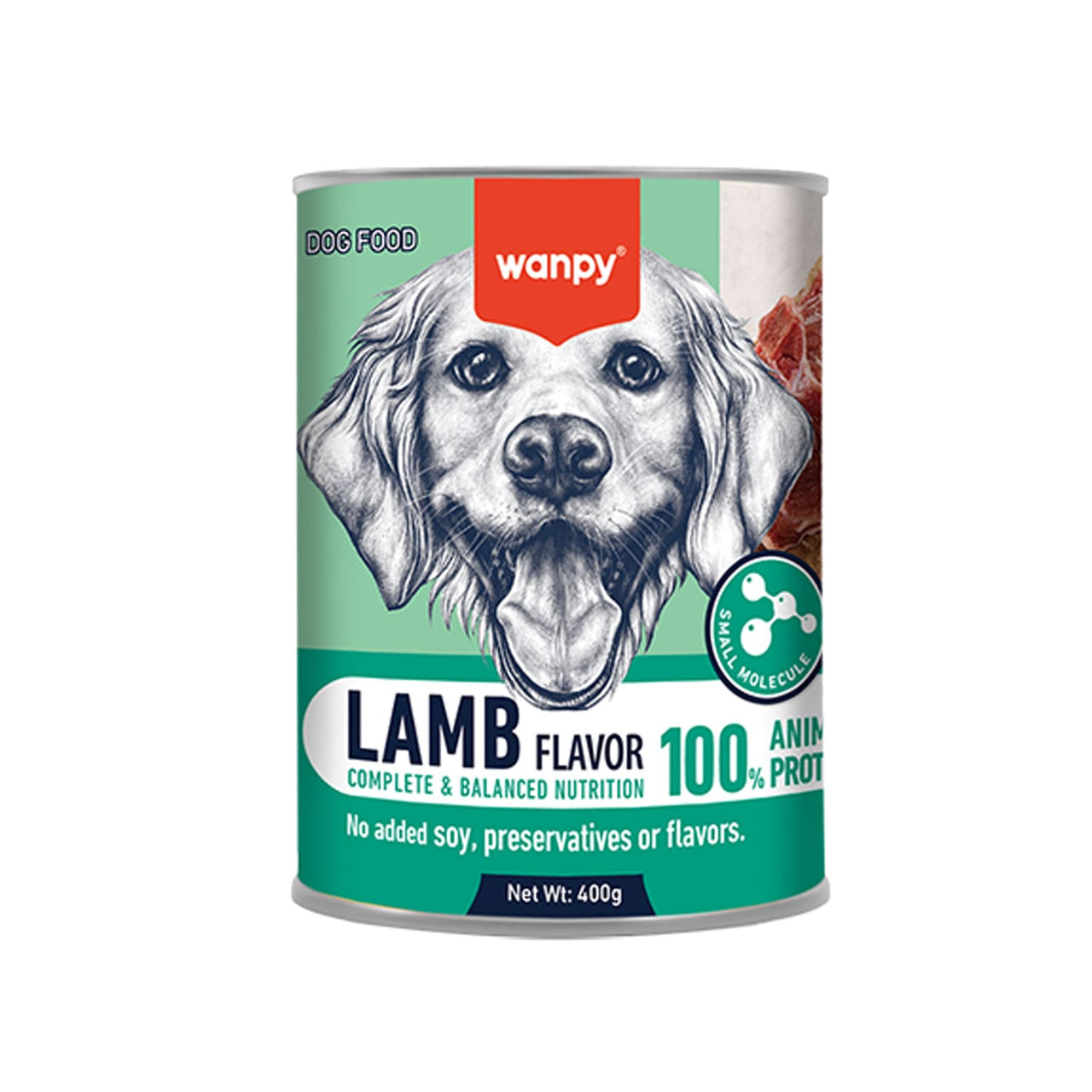Wanpy Complete Paste Canned Food for Dogs (Lamb) – 400g
