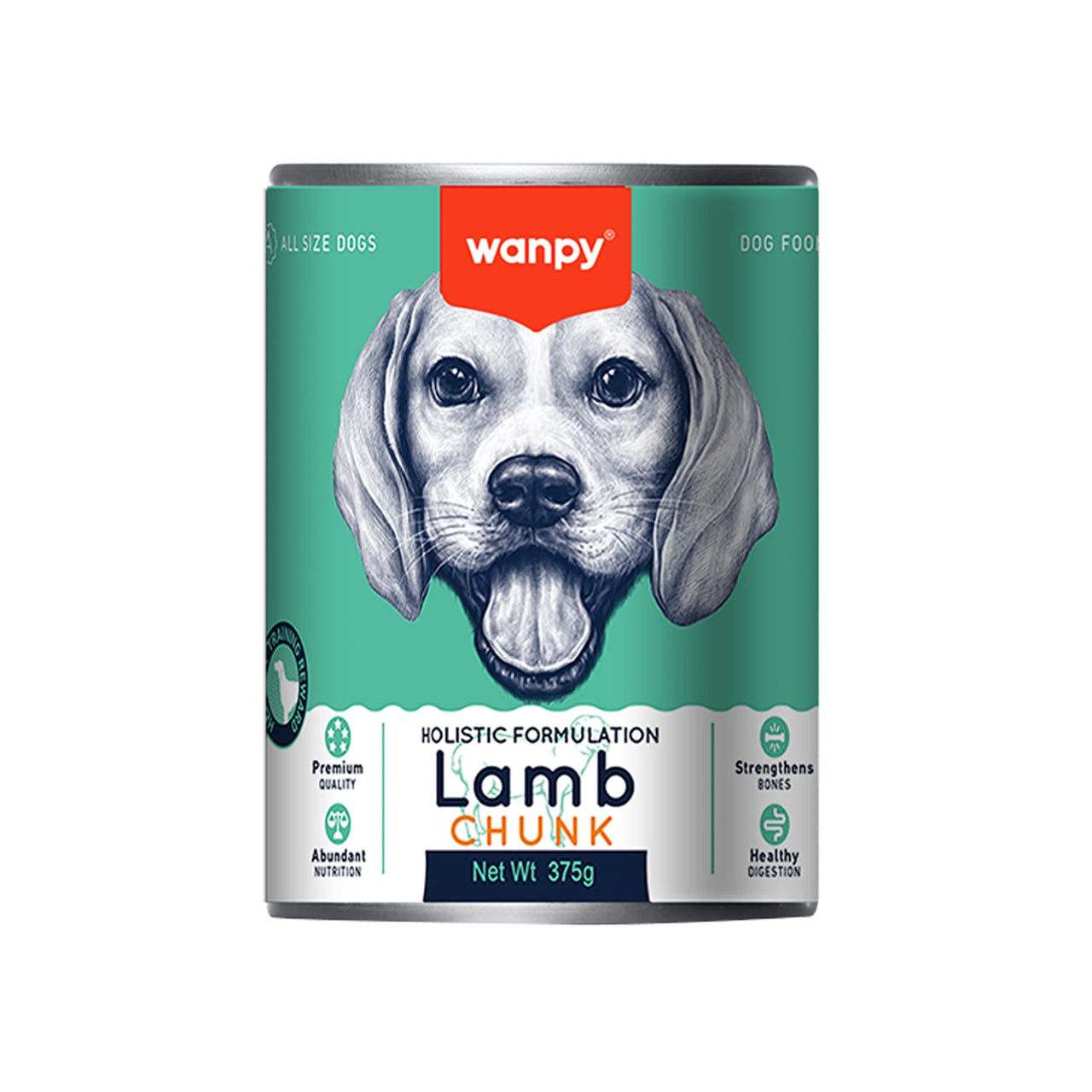 WANPY Holistic Formulation – Lamb Chunk 375g