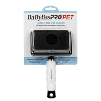Thumbnail for BaByliss PRO PET Long-Pin Slicker Dog Brush – Large