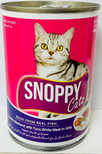 Thumbnail for Snoppy Catz  Cat Can - Ocean Mackerel with Tuna White Meat in Jelly Flavor