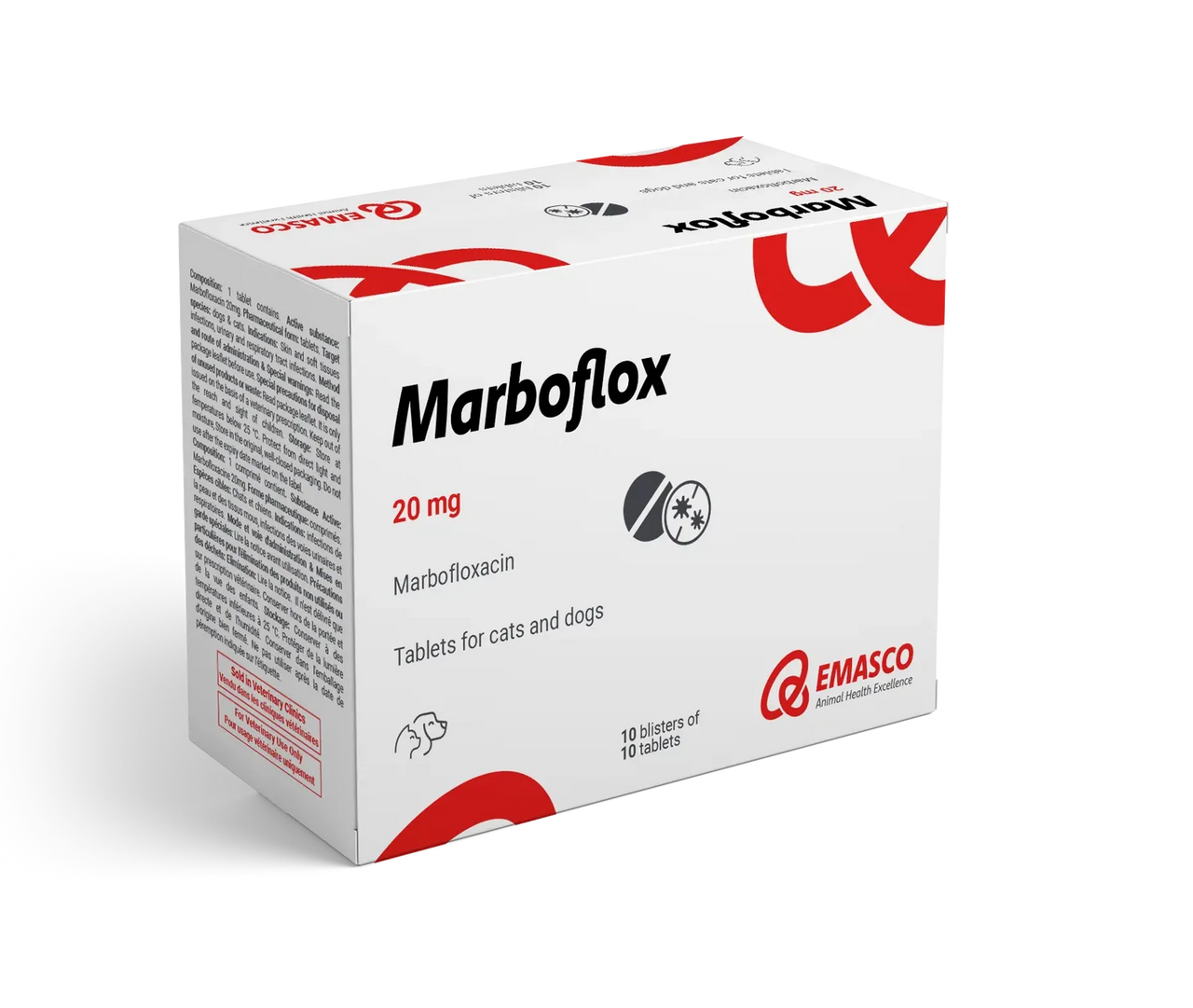Marboflox (Marbofloxacin) 20mg 10 Tablets