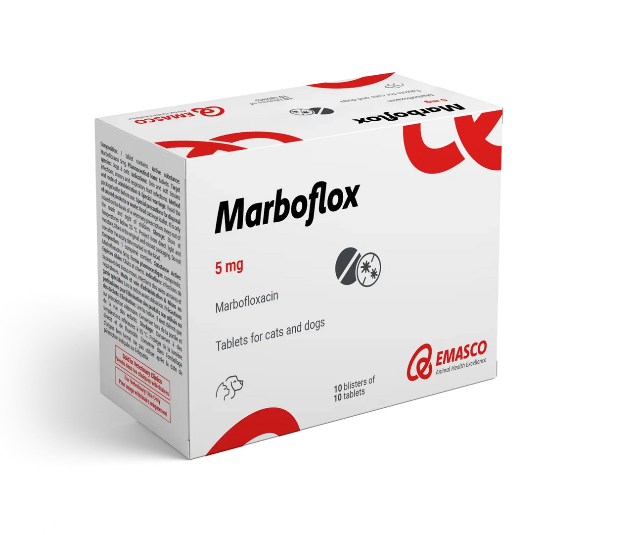 Marboflox (Marbofloxacin) 5mg 10 Tablets