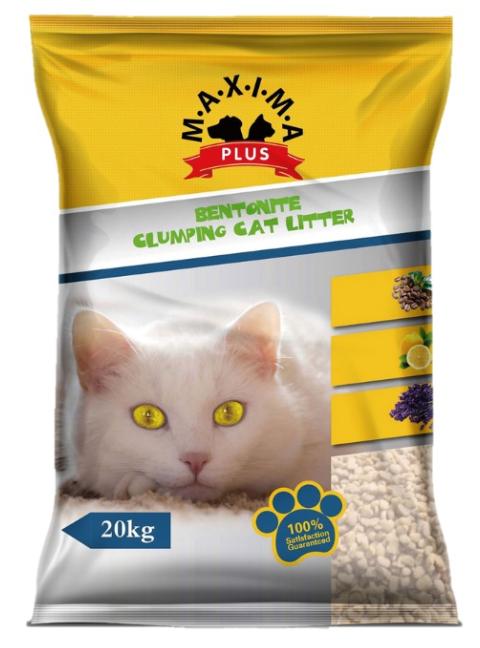 Maxima Plus Cat Litter 20kg - Lavender