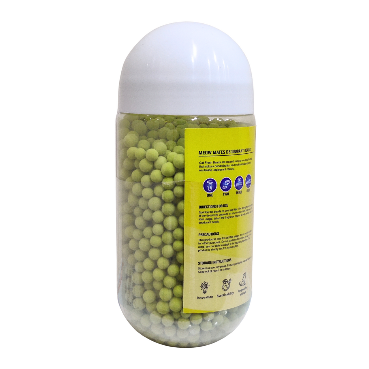 Meow Mates Deodorant Bead 450g - Lemon