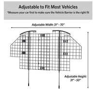 Thumbnail for MidWest Wire Mesh Vehicle Pet Barrier