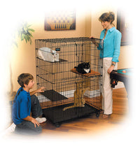 Thumbnail for Collapsible Cat Playpen