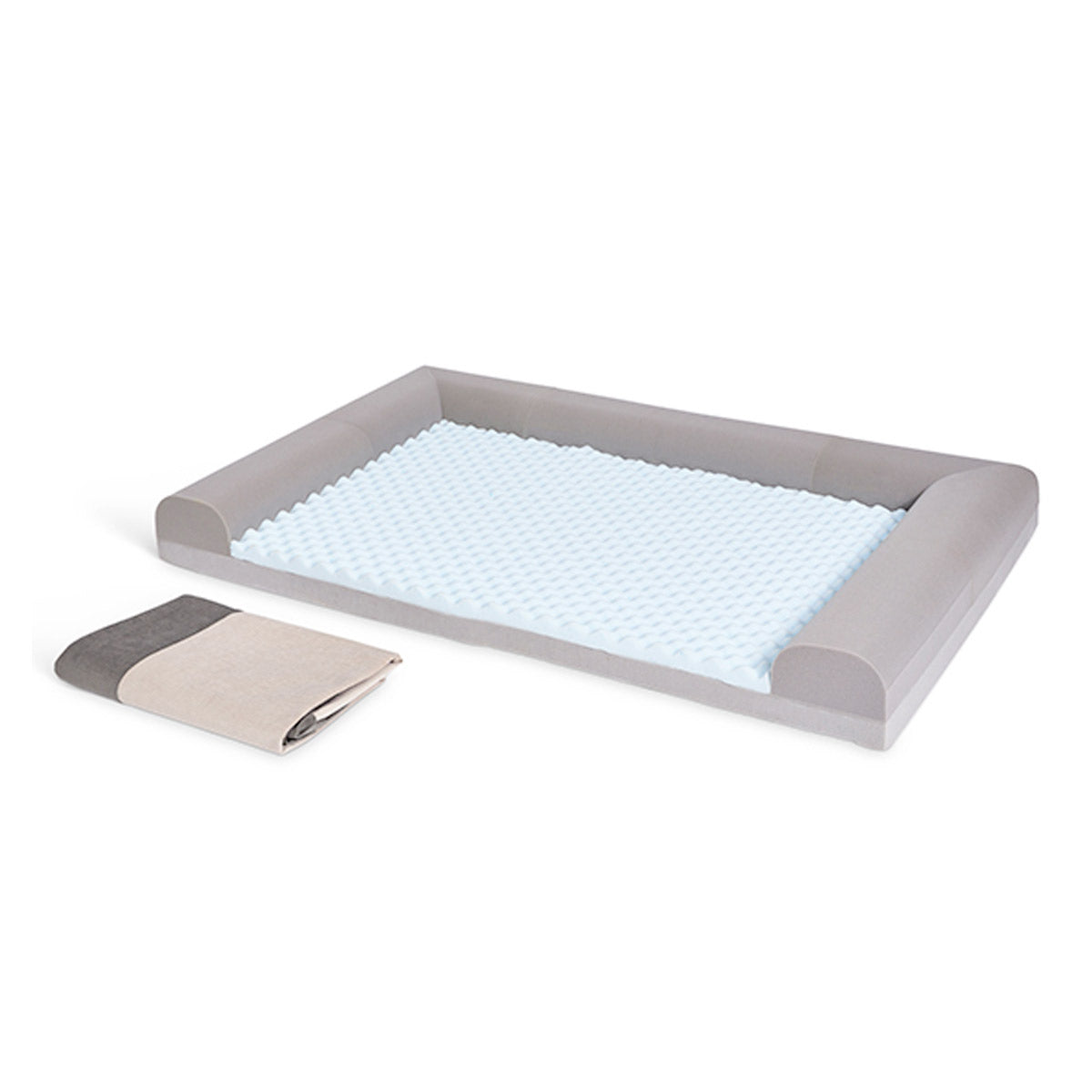 MidWest Signature QuietTime® Memory Foam Sofa Bed - X-Large - red